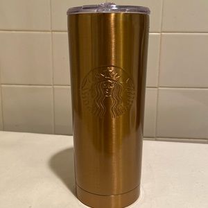 ❤️ Starbucks 20 oz stainless steel bronze tumbler 2022